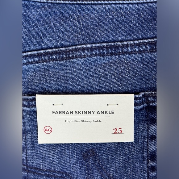 AG The Farrah Ankle Skinny Jean- Sz 25 - Picture 8 of 11